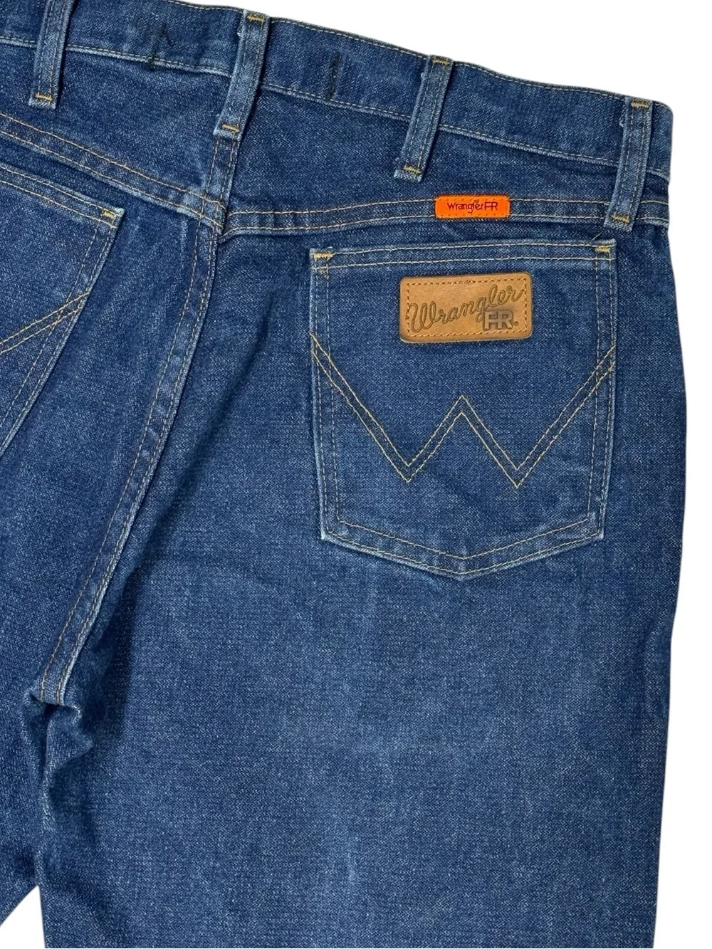Wrangler Original FR Flame Resistant #10FR13MWZ Blue Denim Mens Jeans Size 32x30